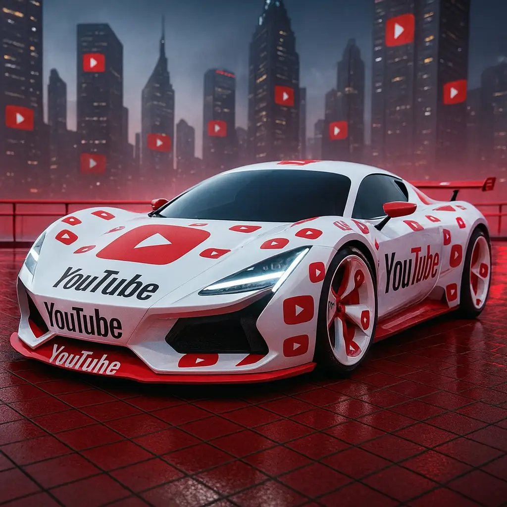 Youtube Branded Car